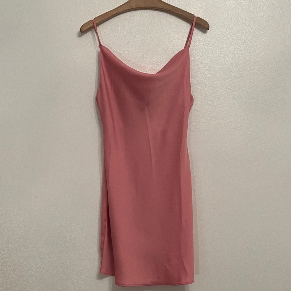 NWOT Urban Outfitters Cowl Neck Slip Mini Dress